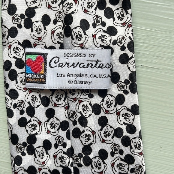 VINTAGE CERVANTES MICKEY MOUSE TIE (OS) - Picture 5 of 6